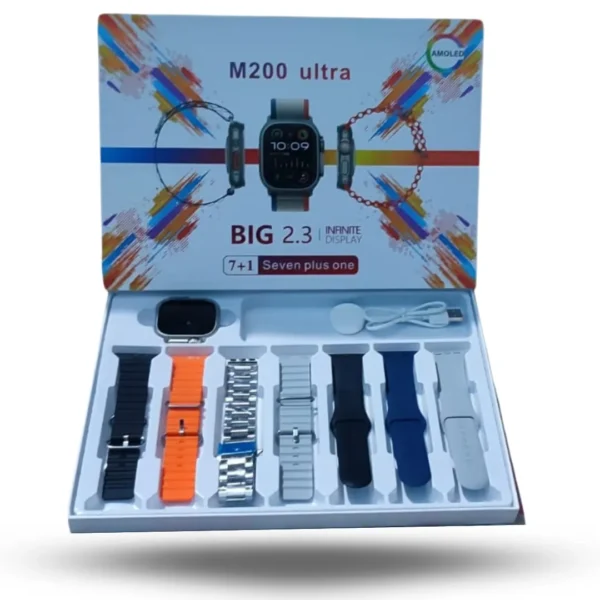 Cheapest Smart Watch M 200 Ultra (7-in-1)