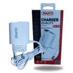 Rapid fast charger with 2 ports
